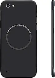 RUNGOS Magnetic for iPhone SE Case 3/2 (2022/2020), iPhone 8/7 Case MagSafe (Bare Metal Feel) [Strong Magnetic] Borderless Slim Case for iPhone SE 2020/2022 Case iPhone 8/7 MagSafe Case 4.7''