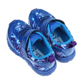 童鞋(15~21公分)Moonstar日本Carrot閃電藍色兒童機能運動鞋I2E105B