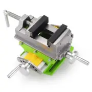 BG-6368 3" Cross Slide Vice Precision Machine Flat Vise for Drilling Milling