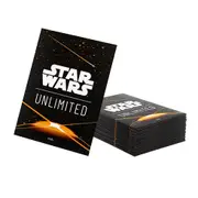 Gamegenic Star Wars Unlimited Art Sleeves - Card Back Orange