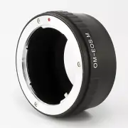 OM-EM Adapter For Olympus OM Lens to Canon EOS M EF-M M10 M3 M5 Camera