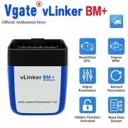 Vgate vLinker BM+ ELM327 V2.2 For BMW Scanner Bluetooth-Compatible 4.0 OBD Code