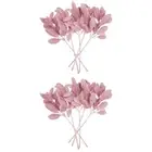 Set of 2 Fake Plant Decor Artificial Greenery Plants Leaf Simulated