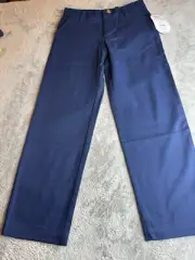 Wonder Nation Pants Boys Size 7 Uniform Twill Flat Front