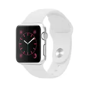 ZUSLAB Apple Watch 7/6/5/4/3/2/SE Band Silicone Strap 42mm 44mm 45mm White 120mm