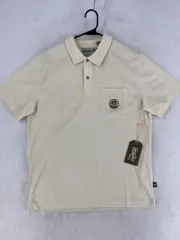 Howler Brothers Shirt Mens Medium Plusherman Terry Polo Cream Mushroom NEW 2025