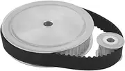Ratio 1:4 Gear Pulley Belt Kit HTD5M 15T 60T 100mm Center Distance Reduction 1:4 Transmission Pulley Belt Set for CNC Machine(16mm)