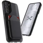 Ghostek Samsung Galaxy S22 Plus EXEC Series Magnetic Wallet Case With Detachable Card Holder Black