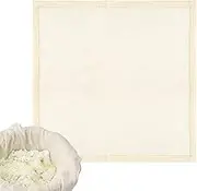 Nut Milk Bag - Reusable Cotton Muslin Straining Bag | Bread Bags for Bulk Food Produce | Food Strainer Filter Bags for Nut Milk | Cheese Making Supplies for Straining Yogurt Juice Coffee