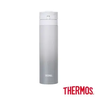 【THERMOS膳魔師】不鏽鋼超輕量自動上鎖真空保溫瓶450ml(JNS-453)