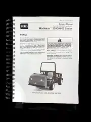 TORO Workman 3000 4000 3200 4200 SERVICE Manual Printed SPIRAL Bound SN 240000+