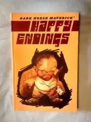 HAPPY ENDINGS- Frank Miller*Mike Mignola*Sam Kieth*Harvey Pekar*Tony Millionaire