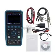 3.5" 50M 100M Digital Oscilloscope 3 in 1 2CH Oscilloscope Built-in Multimeter