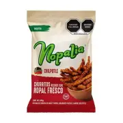 Churritos Nopalia Chipotle 80g Hechos Con Nopal Fresco