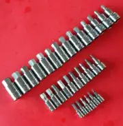NEW KOBALT TOOLS 30pc 1/4" 3/8" 1/2" Drive METRIC Hex Bit Driver Socket Set