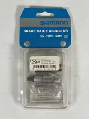 Shimano Brake Cable Adjuster SM-CB90 Silver New Old Stock Aluminum Quick Release