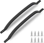 Upgraded 218762703 Refrigerator Door Handle Assembly Replacement Compatible with Frigidaire Freezer AP2115104 PS428670 for Kenmore Refrigerator Handle FRS26R4CB1 Fridge Handle,Includes 4pack Screws