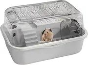 Large Hamster Cage – Two-Tier Hamster Cage – with Exercise Wheel for Gerbils and Chinchillas in Living Room Bedroom Residence Rest and Play
