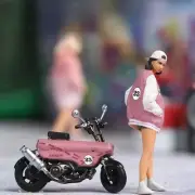 1/64 Scale People Figurine Tiny Figure for Diorama Miniature Scene