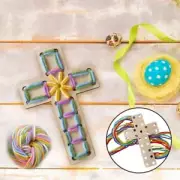 Handicraft Easter Crosses Wooden DIY Accessories Gift Easter Gifts