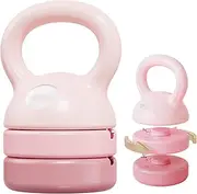 MIKE SPORT Adjustable Kettlebell Sets 3 in 1 (5lb-12lb) for Home Gym,Fitness,Workouts,Strength Training Equipment Exercise,Kettle bell Weights Ideal for Beginners, Men,Women,Kids,Dumbbell Set