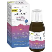 Minami Nutrition Minami DHA+EPA Liquid Kids + Vitamin D3, 100ml