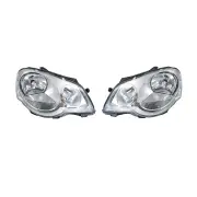 Head Light Right & Left Side for Volkswagen Polo 9N 11/2005 - 02/2010