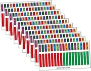 GOOHOCHY 10pcs Kalimba Note Stickers Practical Scale Decals for Finger Piano Learning Easy to Apply and Remove Enhances Focus and Decorates Your Instrument