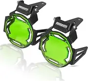 Compatible With R1250GS R1250 R 1250 GS ADV Adventure 2018 2019 2020 2021 2022 Motorcycle Fog Lamp Light Cover Guard Grille Protector (Size : R1250GSAdv Green)