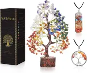 Chakra Tree of Life - Crystal Tree for Positive Energy - Seven Chakra Tree - 7 C