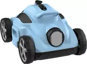 Robotic Pool Vacuum Cleaner, Cordless Pool Cleaner Robot with Dual Motors, Autom