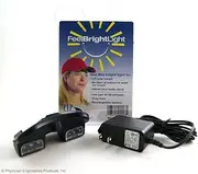 Feel Bright Light Portable Light Therapy Device with Rechargable Battery and Charger