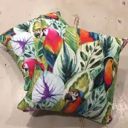 Cushion Covers, Parrot, Toucan, Tropical Bright, Cushion, Floor Cushion, Quality