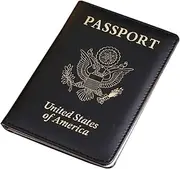 [CHUAN boutique] PU Thickened US Passport Cover Passport Holder Multi-Function Vaccine Card Holder Passport Bag Mini Passport Sleeve