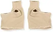 Innovative Bunion Corrector and Hammer Toe Straightener - Orthopedic Brace for Hallux Valgus Relief, Discreet Nude Color, Nylon Fabric with Silicone Gel, Regular Size, 2-Pack