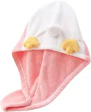 DRESSOOS Dry Hair Hat Wet Hair Cap Towel Soft Gentle Water Absorption for Women Quick Dry Travel Size