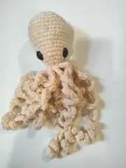 Crochet Octopus. Amigurumi, Completed Plushie