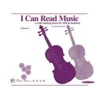 在飛比找蝦皮商城優惠-【凱翊︱AF】I Can Read Music 中提琴視譜練