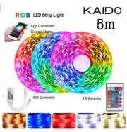 USB RGB LED Strip Light 5050 5M Wifi App Control Color Changing and IR Remote