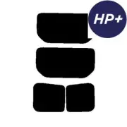 For Vauxhall Vivaro Double Cab 02-14 Carbon Pre Cut Window Tint 35% Light Opel