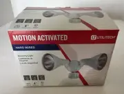 Utilitech Motion Activated Security light LED 110 Degree #0803994 NIB White