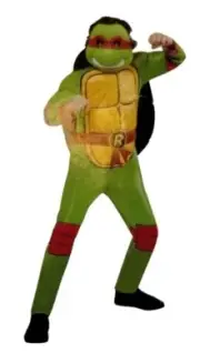 Rubies Boys L 10/12 Teenage Mutant Ninja Turtles Raphael Halloween Costume