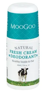 MooGoo Fresh Cream Deodorant - Lemon Myrtle 60ml | 60ml
