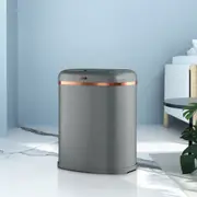 Devanti 38L Motion Sensor Bin Rubbish Automatic Grey