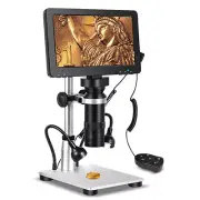 DM9-S 7inch 200X-1600X Coin Magnifier Digital Microscope 1080P for Windows