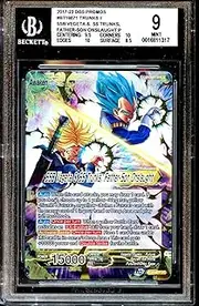 SSB Vegeta & SS Trunks, Father-Son Onslaught BT16-071 Top 16 BGS 9 Dragon Ball Super Graded Card