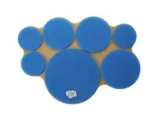 Drum Practice Pad - Compact Multi-target Drumming Practice Pad for Pattern an...