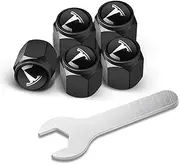 Tire Valve Stem Cap Cover (Black, S-1)