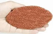 Terracotta Foot Scrubber Handmade Organic Clay Dead Skin Remover Natural Pumice Stone Women Men Unisex Foot Heel Filer Scraper (Scrubber-1)