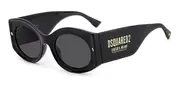 Dsquared2 D2 0071/S 807/IR Men's Sunglasses Black Size 51